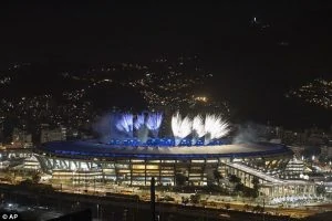 8 YOG ATHLETES FLY THE FLAG IN OPENING CEREMONY for C