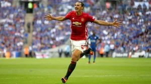 Zlatan Ibrahimovic scored Manchester United's winner at Wembley
